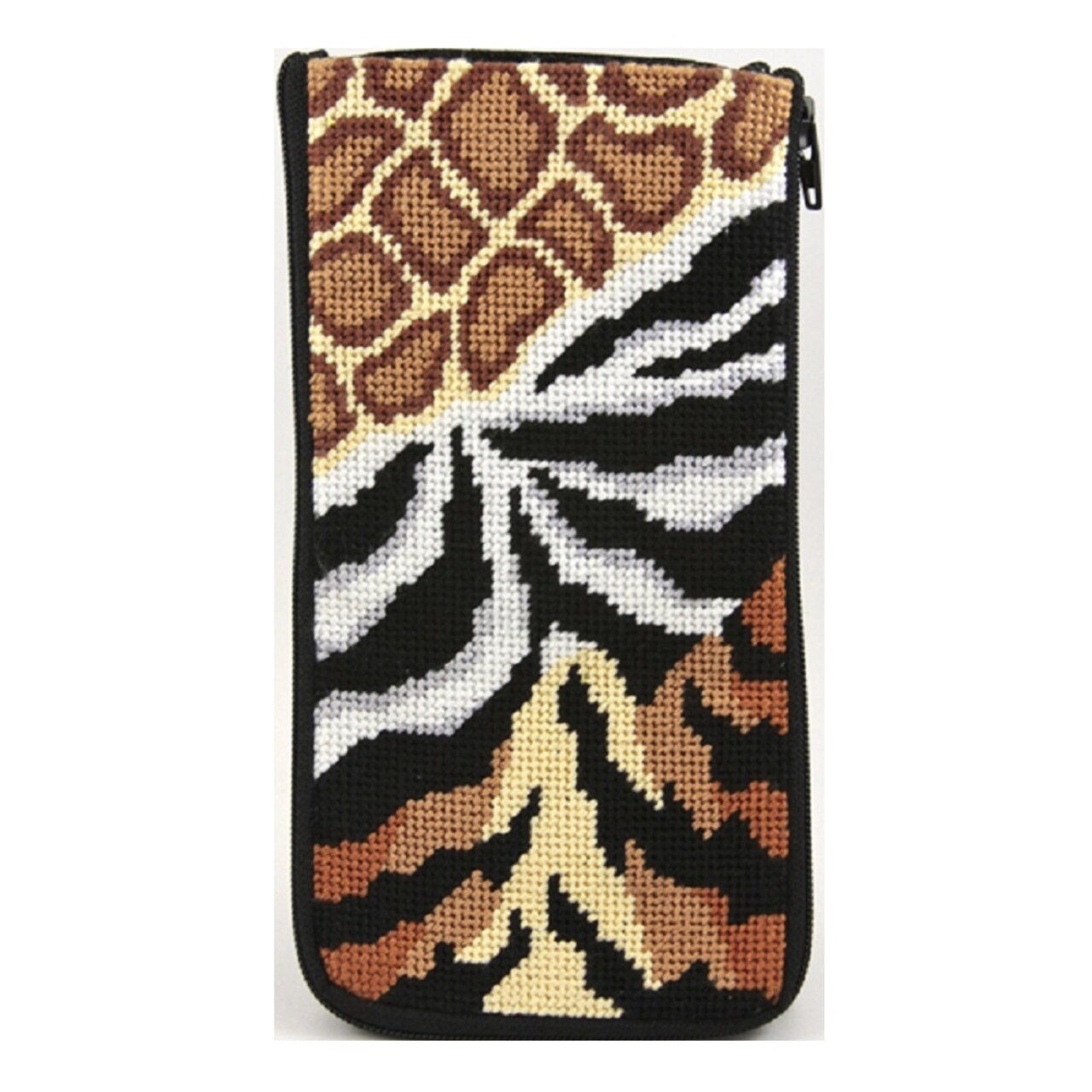 Alice Peterson Company Animal Skins Eyeglass Case Needlepoint Kit
